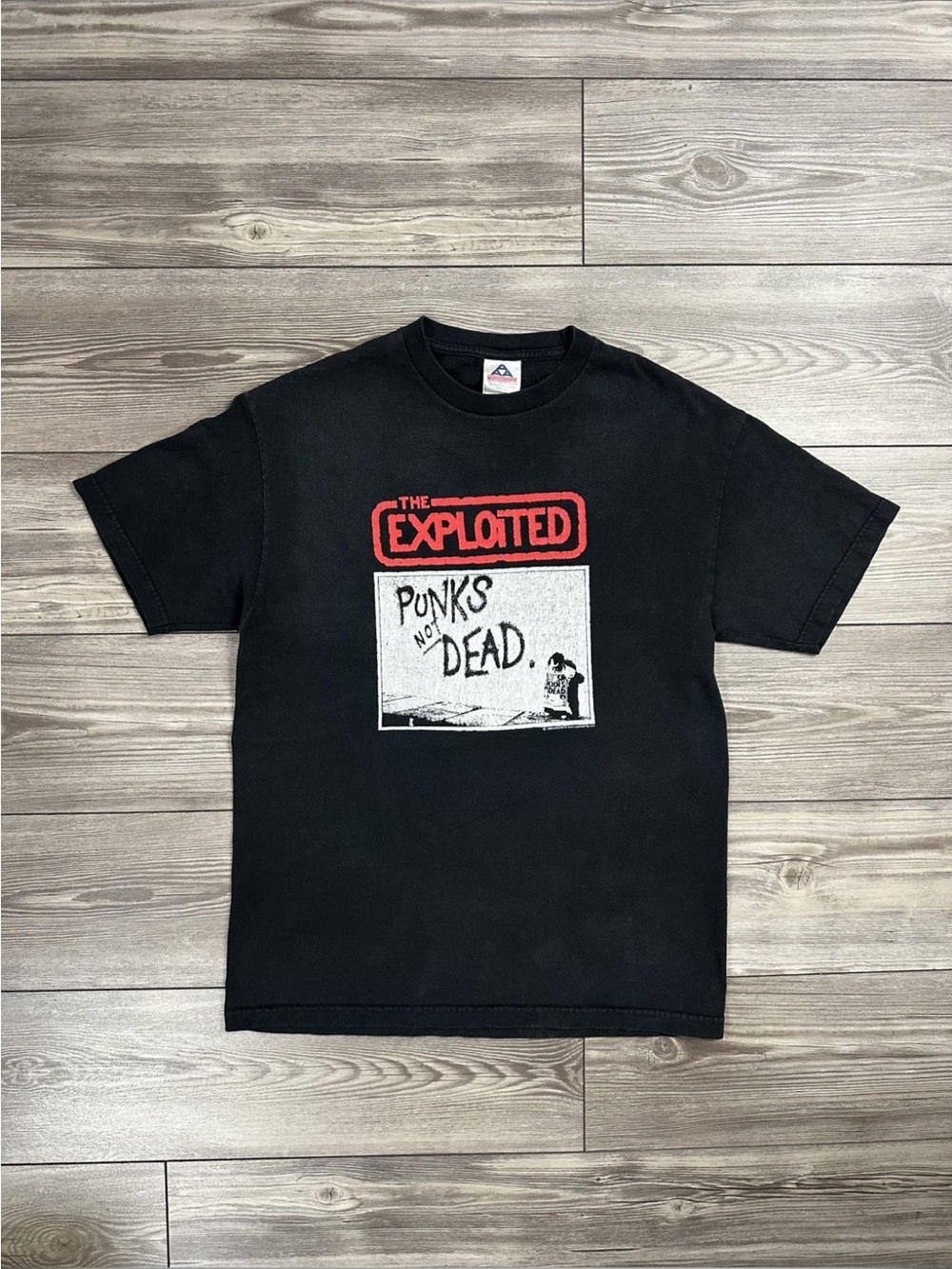 Vintage Y2K The Exploited Punks Not Dead Band T Shirt